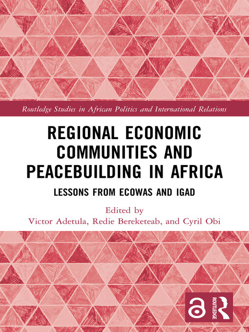 Title details for Regional Economic Communities and Peacebuilding in Africa by Victor Adetula - Available